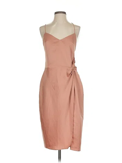 Pre-owned Nbd Cocktail Dress In Brown