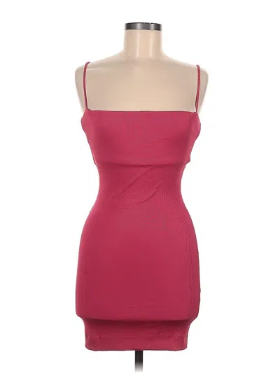 Pre-owned Nbd Cocktail Dress In Burgundy