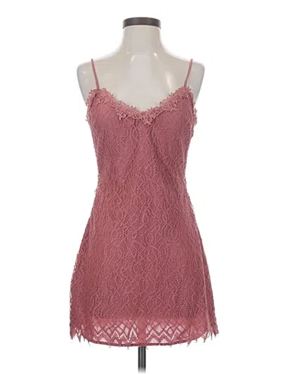 Pre-owned Nbd Cocktail Dress In Burgundy