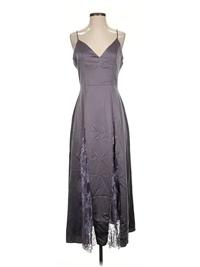 Pre-owned Nbd Cocktail Dress In Gray