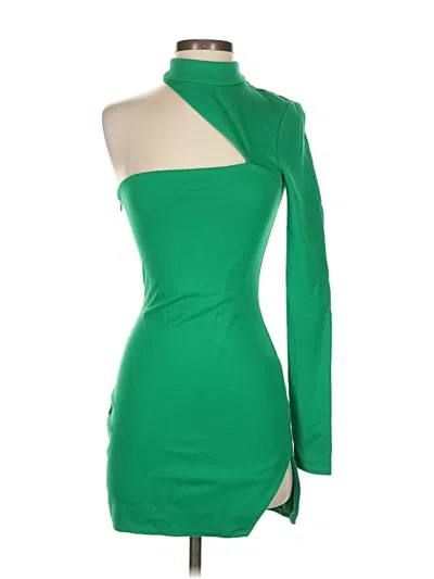 Pre-owned Nbd Cocktail Dress In Green