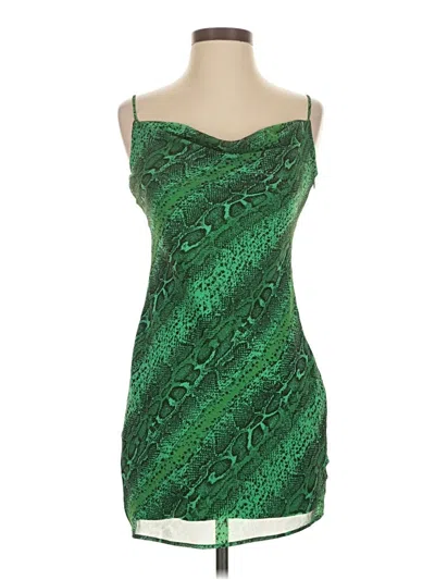 Pre-owned Nbd Cocktail Dress In Green