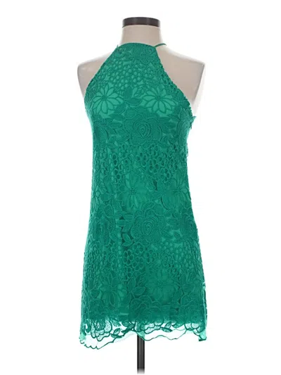 Pre-owned Nbd Cocktail Dress In Green