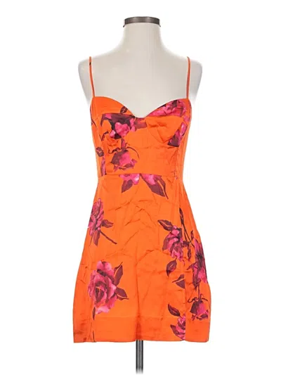 Pre-owned Nbd Cocktail Dress In Orange