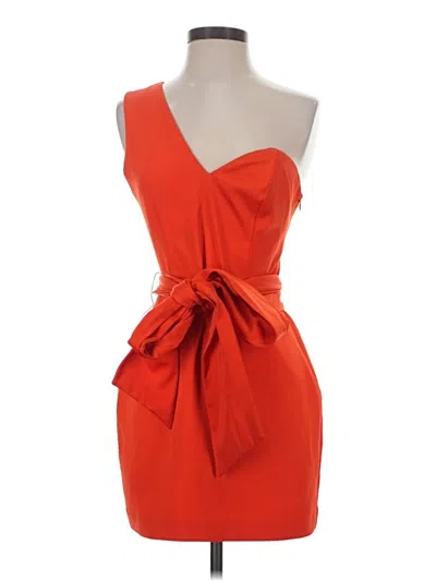 Pre-owned Nbd Cocktail Dress In Orange