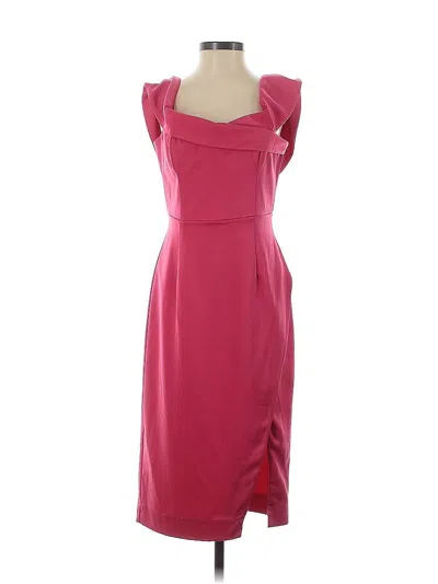 Pre-owned Nbd Cocktail Dress In Pink