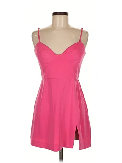 Pre-owned Nbd Cocktail Dress In Pink