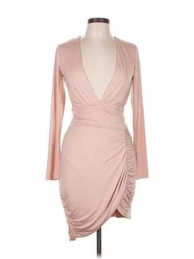 Pre-owned Nbd Cocktail Dress In Pink