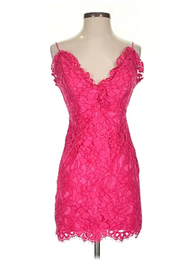 Pre-owned Nbd Cocktail Dress In Pink