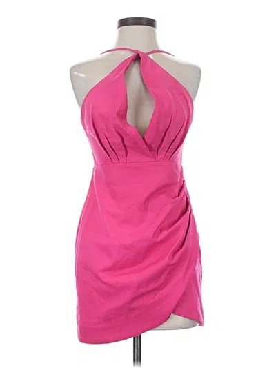 Pre-owned Nbd Cocktail Dress In Pink