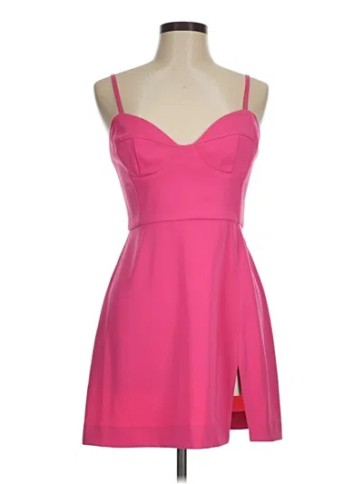 Pre-owned Nbd Cocktail Dress In Pink