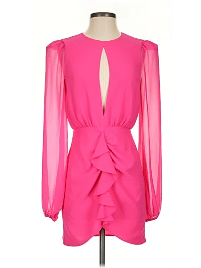 Pre-owned Nbd Cocktail Dress In Pink
