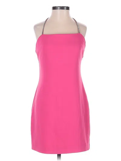 Pre-owned Nbd Cocktail Dress In Pink