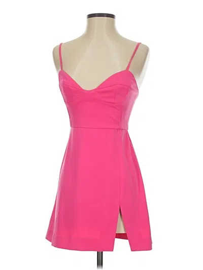 Pre-owned Nbd Cocktail Dress In Pink