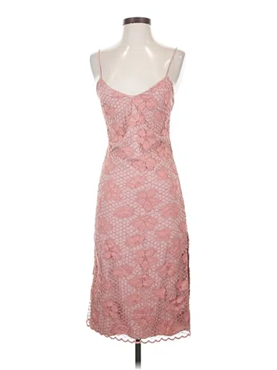 Pre-owned Nbd Cocktail Dress In Pink