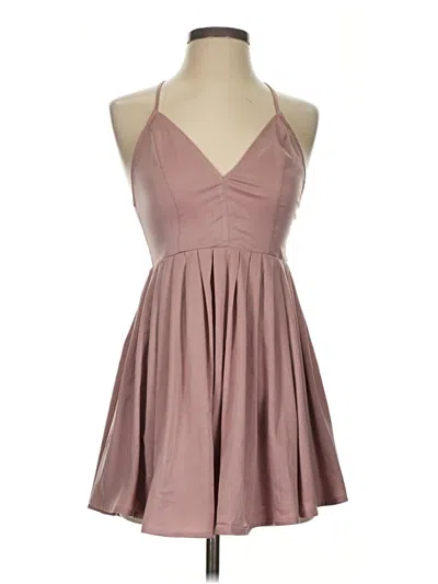 Pre-owned Nbd Cocktail Dress In Pink