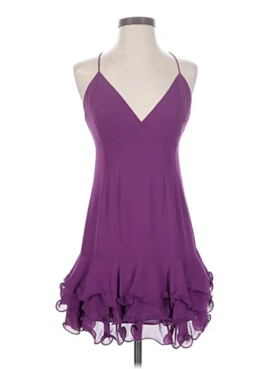 Pre-owned Nbd Cocktail Dress In Purple