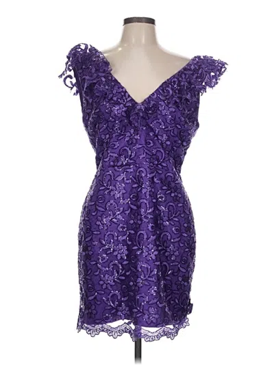Pre-owned Nbd Cocktail Dress In Purple
