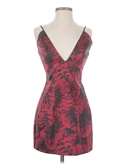 Pre-owned Nbd Cocktail Dress In Red