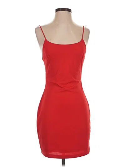 Pre-owned Nbd Cocktail Dress In Red