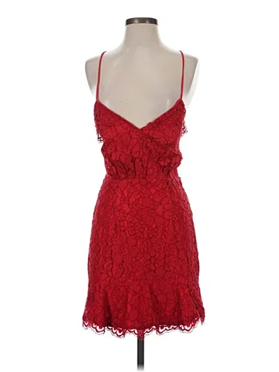 Pre-owned Nbd Cocktail Dress In Red