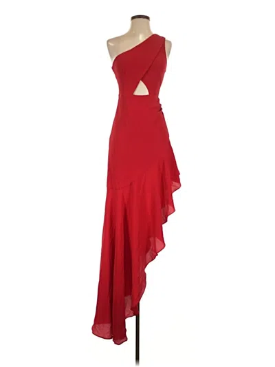 Pre-owned Nbd Cocktail Dress In Red