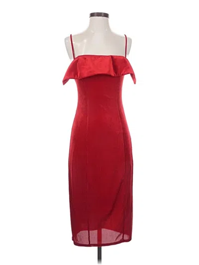 Pre-owned Nbd Cocktail Dress In Red