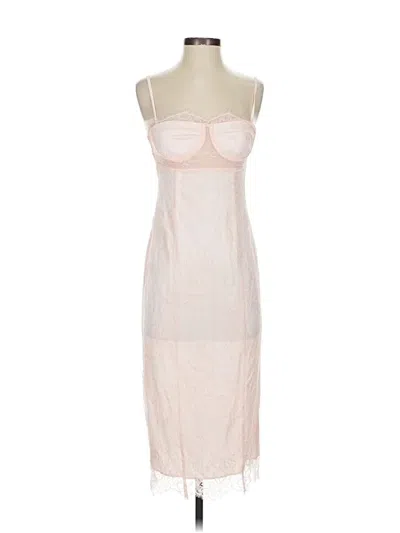 Pre-owned Nbd Cocktail Dress In Tan