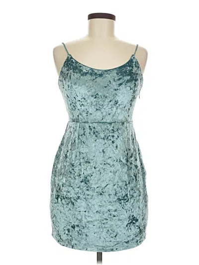 Pre-owned Nbd Cocktail Dress In Teal