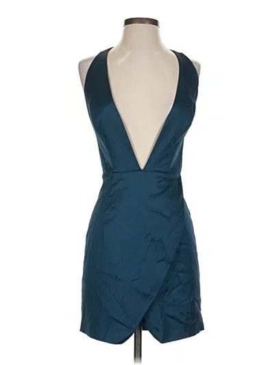 Pre-owned Nbd Cocktail Dress In Teal
