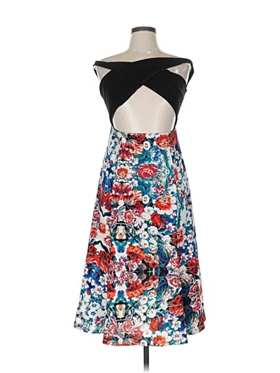 Pre-owned Nbd Cocktail Dress In White