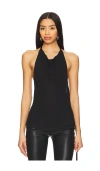 Nbd Elaina Halter Top In Black
