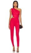 Nbd Emelia Jumpsuit In Red