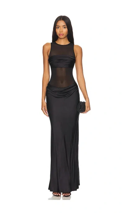Nbd Fiza Maxi Dress In Black