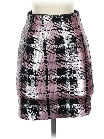 Pre-owned Nbd Formal Skirt In Pink