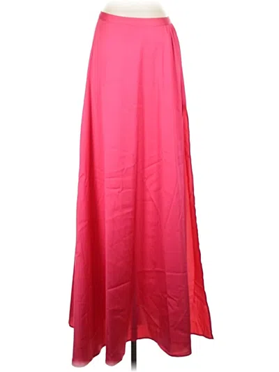 Pre-owned Nbd Formal Skirt In Red