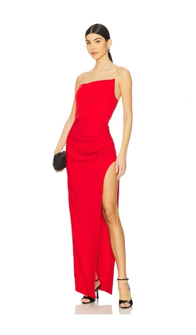 Nbd Ilda Maxi Dress In Red