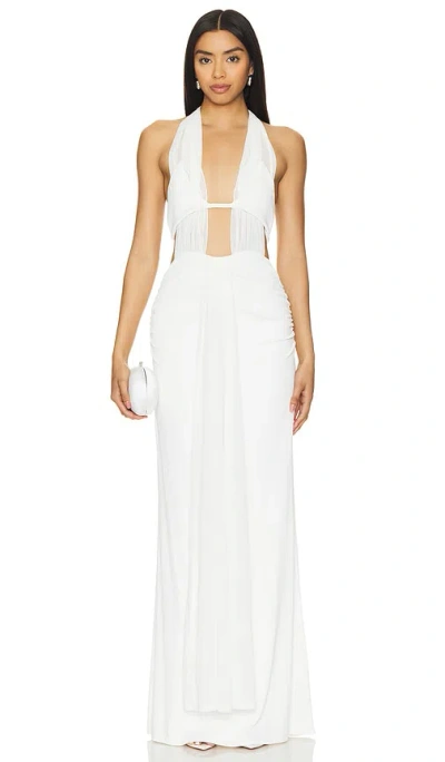 Nbd Ilta Maxi Dress In White