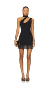Nbd Ingrid Mini Dress In Black