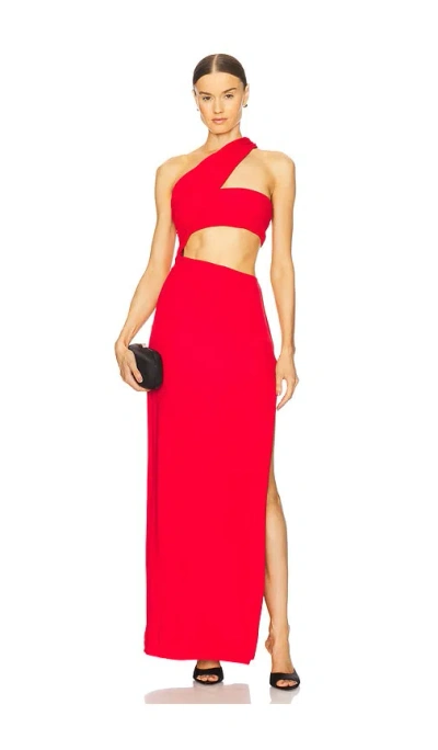 Nbd Irelina Gown In 红色