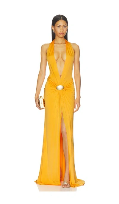Nbd Juhi Gown In Orange