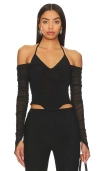 Nbd Kian Corset Top In Black