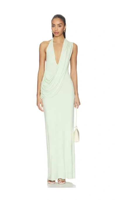 Nbd Lirona Maxi Dress In Green