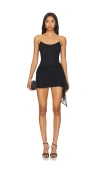 Nbd Lynette Mini Dress In Black