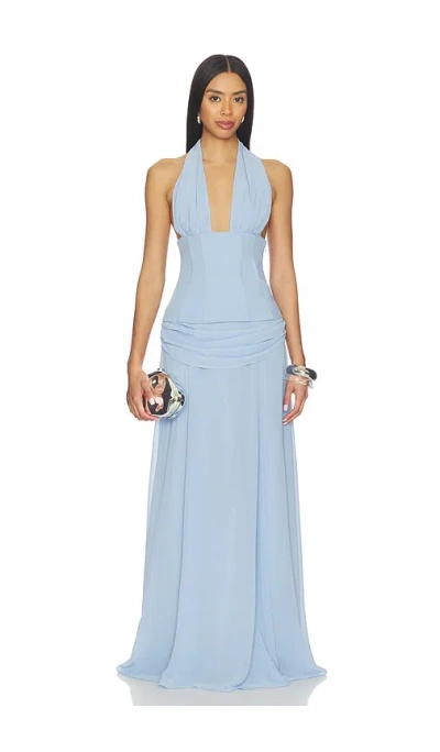 Nbd Myra Gown In Blue