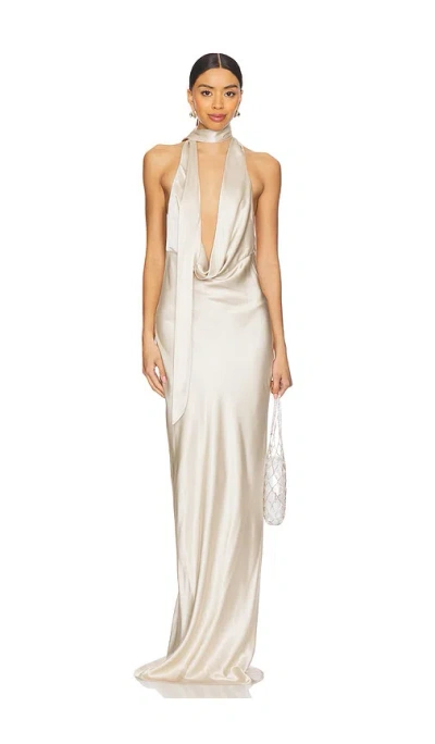 Nbd Naila Gown In 香槟酒色