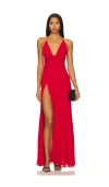 Nbd Nathalia Gown In Red