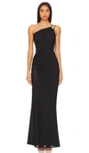 Nbd Osiris Gown In Black