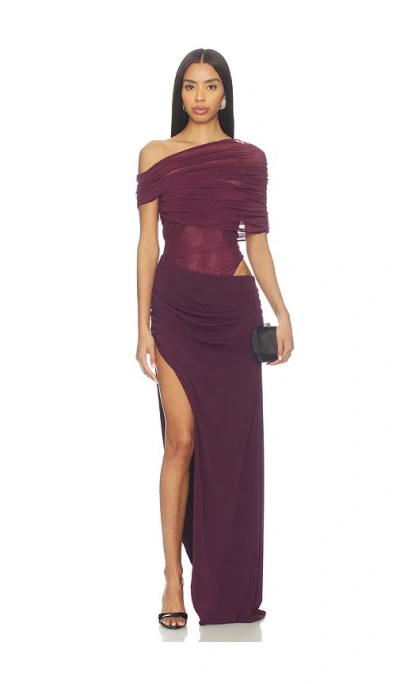 Nbd Romi Maxi Dress In Purple