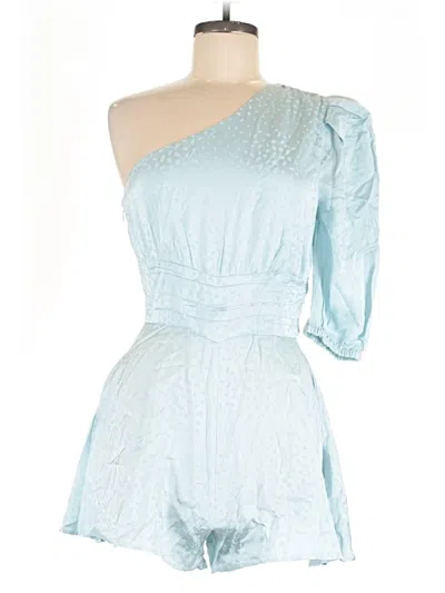 Pre-owned Nbd Romper In Blue